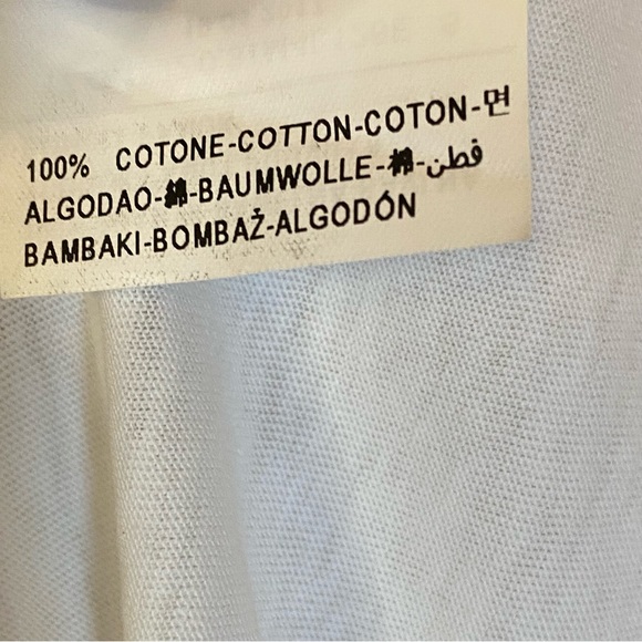 Sisley White Cotton Tee With Ruffle - Picture 7 of 10